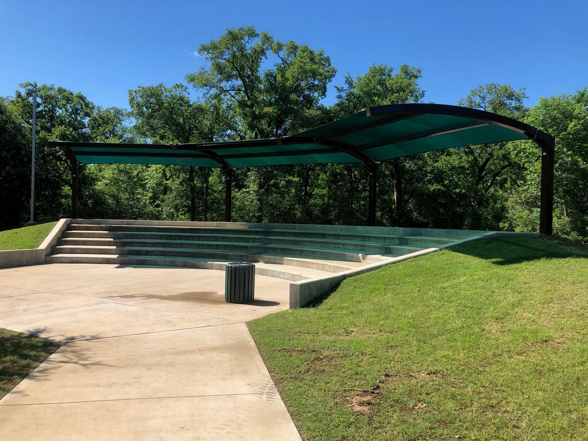 Panorama Shade Structure example; pictured size and colors may vary