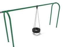 8 feet high Elite Arch Post Tire Swing - Add a Bay (to Arch Post Bay)