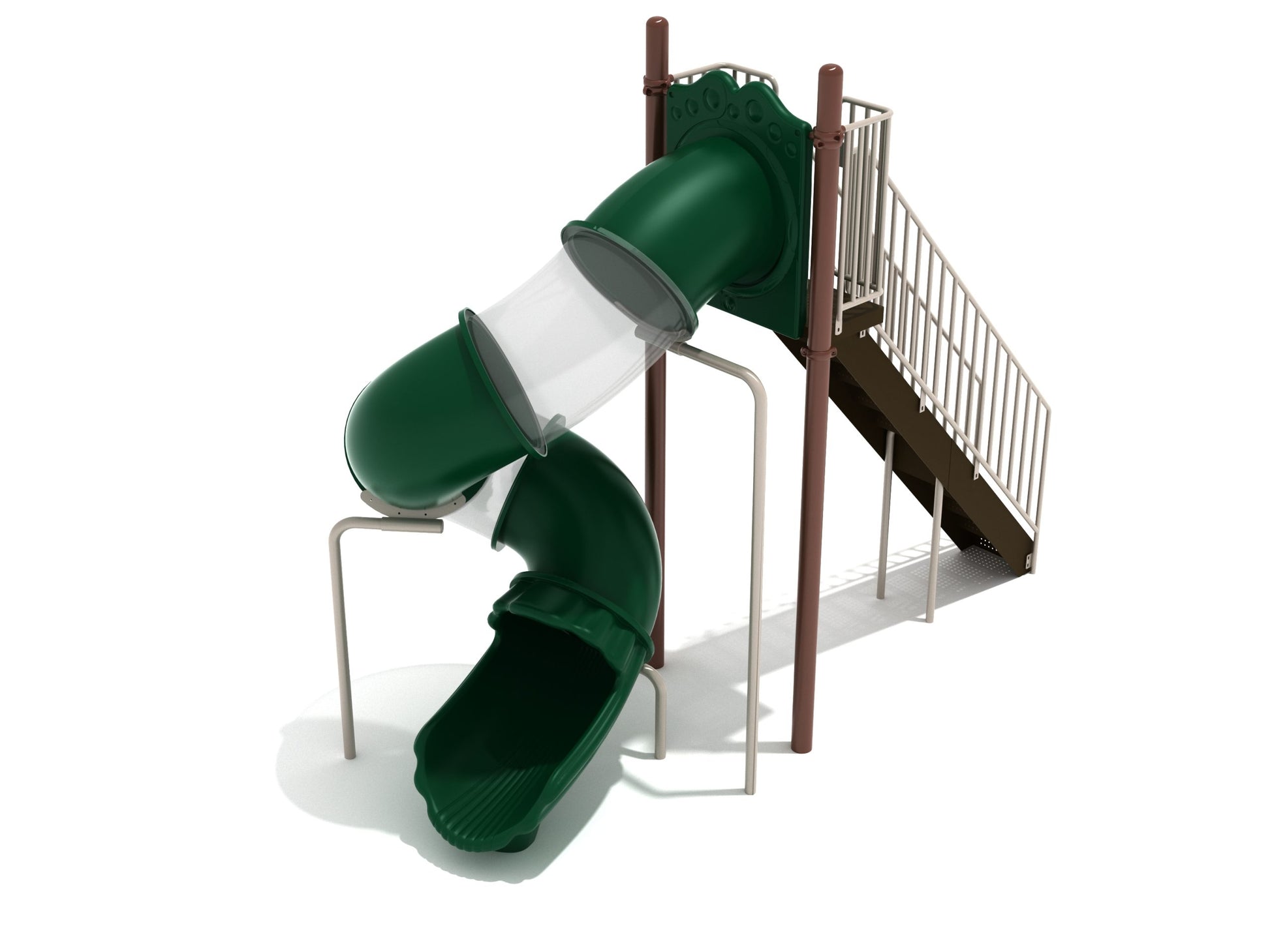 8ft Freestanding Spiral Tube Slide - 3.5"