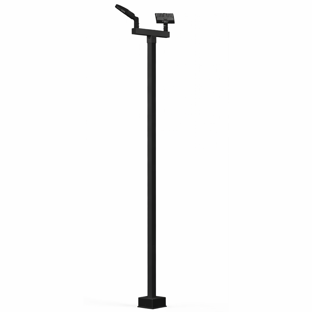 Dominator Basketball Court Light – Full Assembly