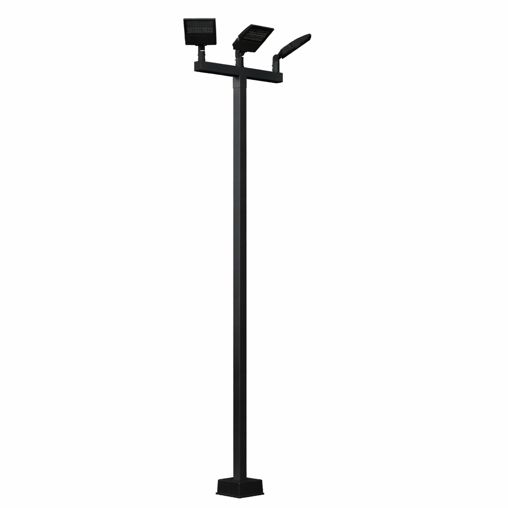 Dominator Basketball Court Light – Full Assembly