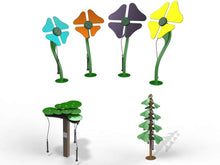 Botanical-Collection-includes-Turquoise-Orange-Indigo-and-Yellow-Flowers-Green-Lily-Pad-and-Tenor-Tree.jpg