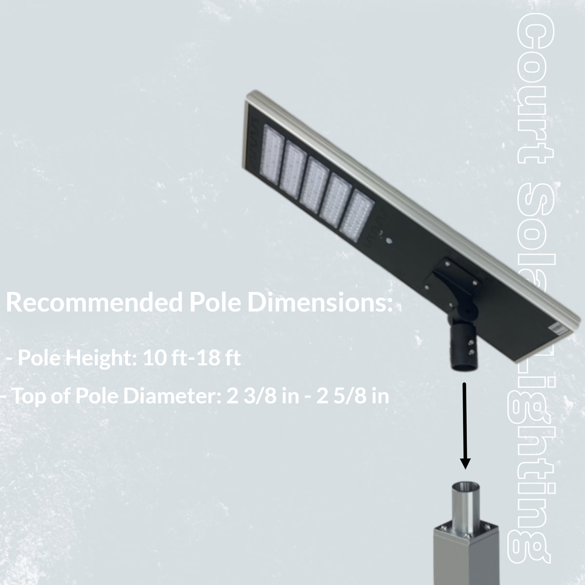 Dominator 100W LED Solar Light