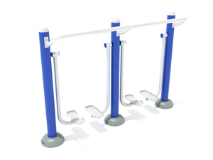 Fitness Pacific Blue/White