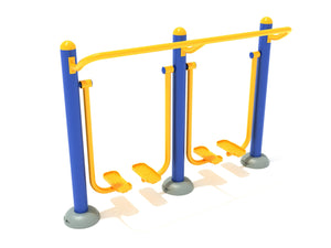 Fitness Pacific Blue/Yellow