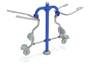 Fitness Pacific Blue/Silver