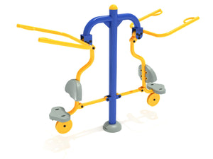 Fitness Pacific Blue/Yellow