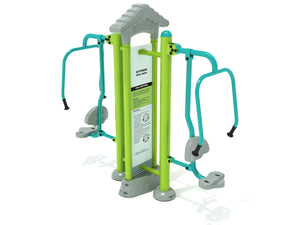 Fitness Lime Green/Teal