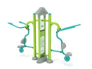 Fitness Lime Green/Teal