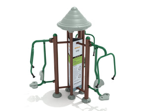 Fitness Brown/Rainforest Green