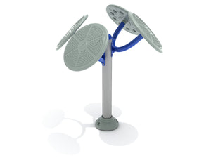 Fitness Silver/Blue