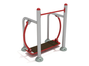 Fitness Silver/Red
