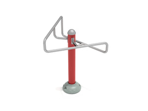 Fitness Brick Red/Silver