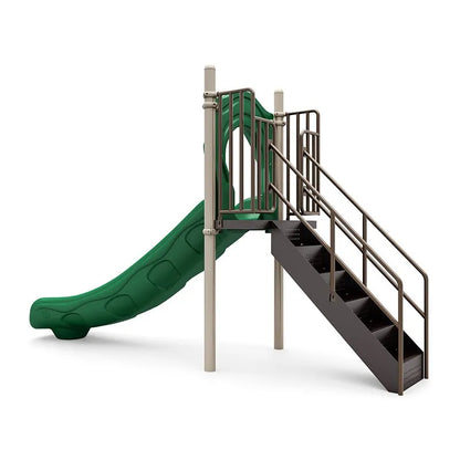 4' FREESTANDING SINGLE SLIDE