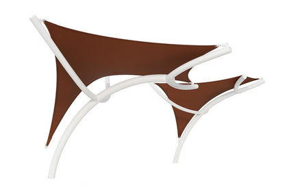 Pegasus Shade Structure example; pictured size and colors may vary