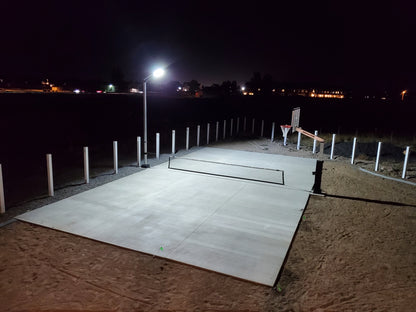 Dominator Basketball Court Light – Full Assembly