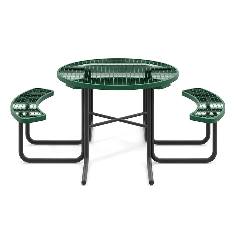 ADA 46" ROUND TABLE 3 SEATS DIAMOND PATTERN