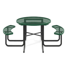 ADA 46" ROUND TABLE 3 SEATS DIAMOND PATTERN