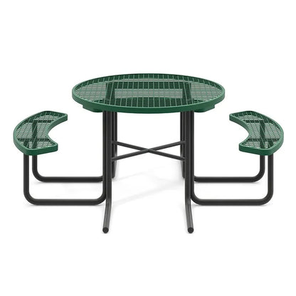 ADA 46" ROUND TABLE 3 SEATS DIAMOND PATTERN