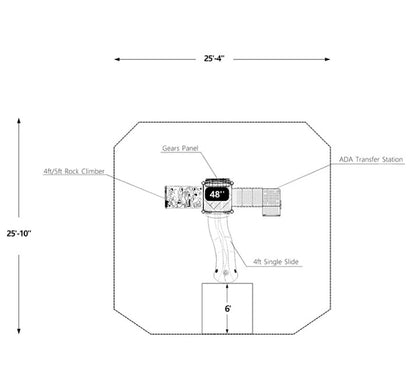 Monkey Playhouse Playground