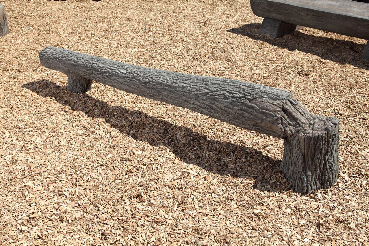 NatureROCKS 8-foot Fallen Tree Balance Beam – Playground Equipment ...