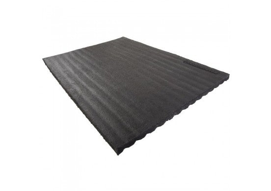 4 feet x 2 feet Rubber Swing Wear Mat - Black