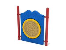Freestanding Ball Maze Panel with Posts