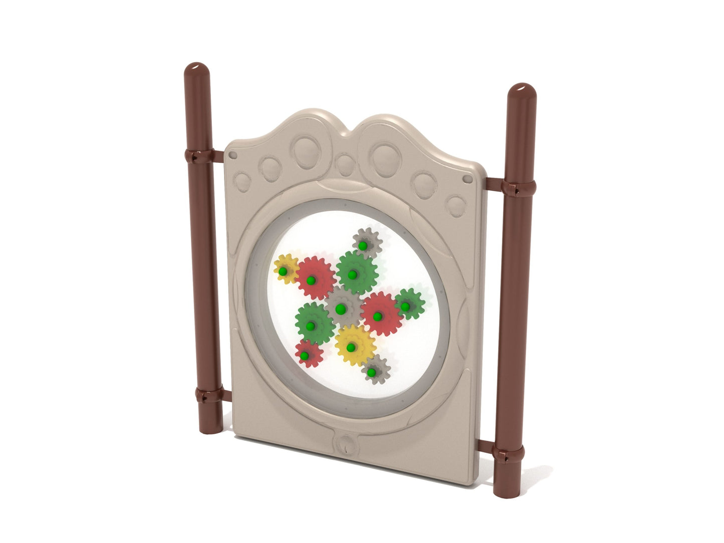 Freestanding Gear Panel with Posts