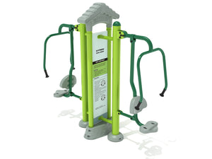 Fitness Lime Green/Forest Green