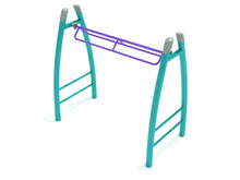 Curved Post Overhead Parallel Bar Climber