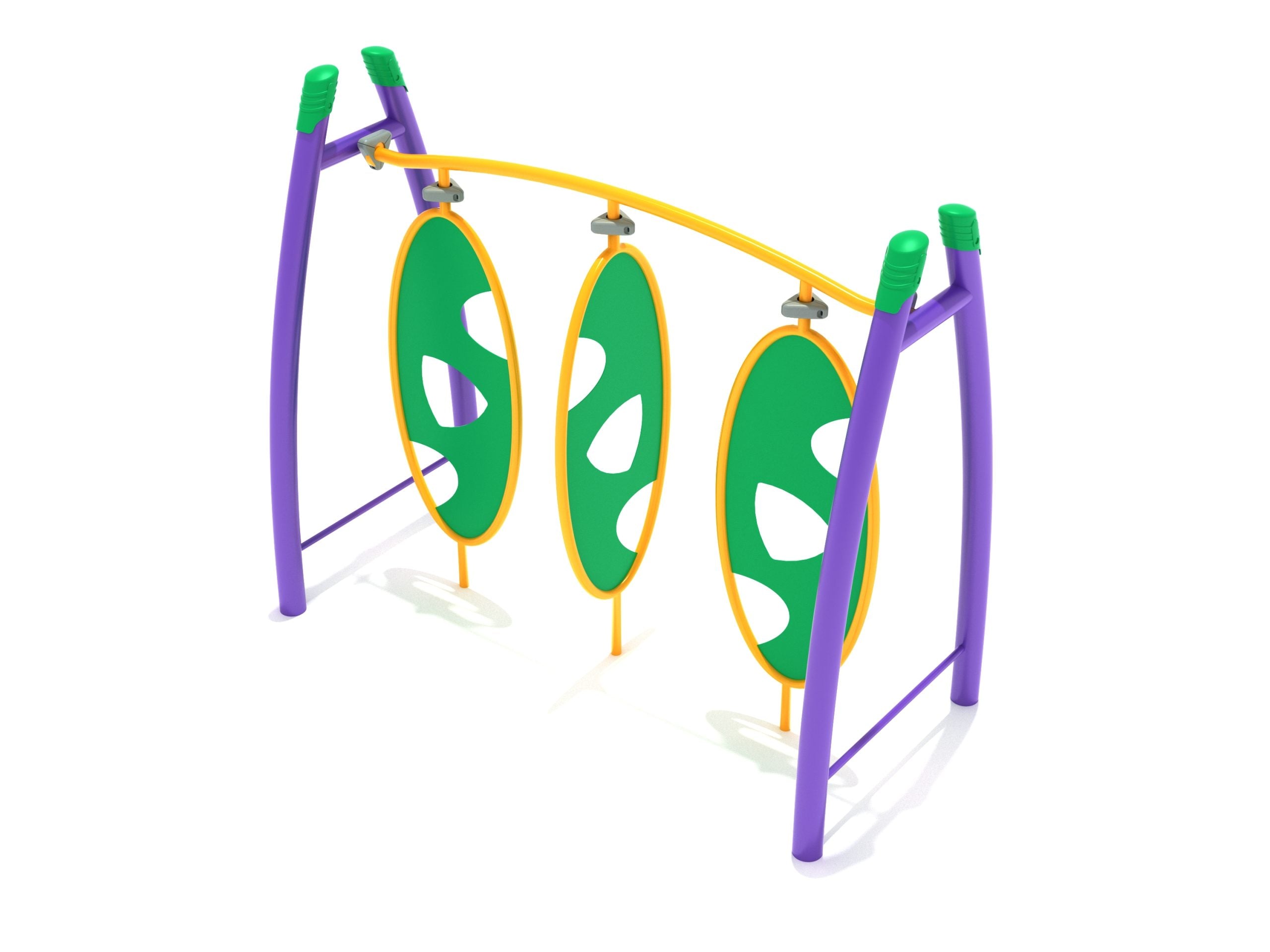 Curved Post Triple Wing Climber