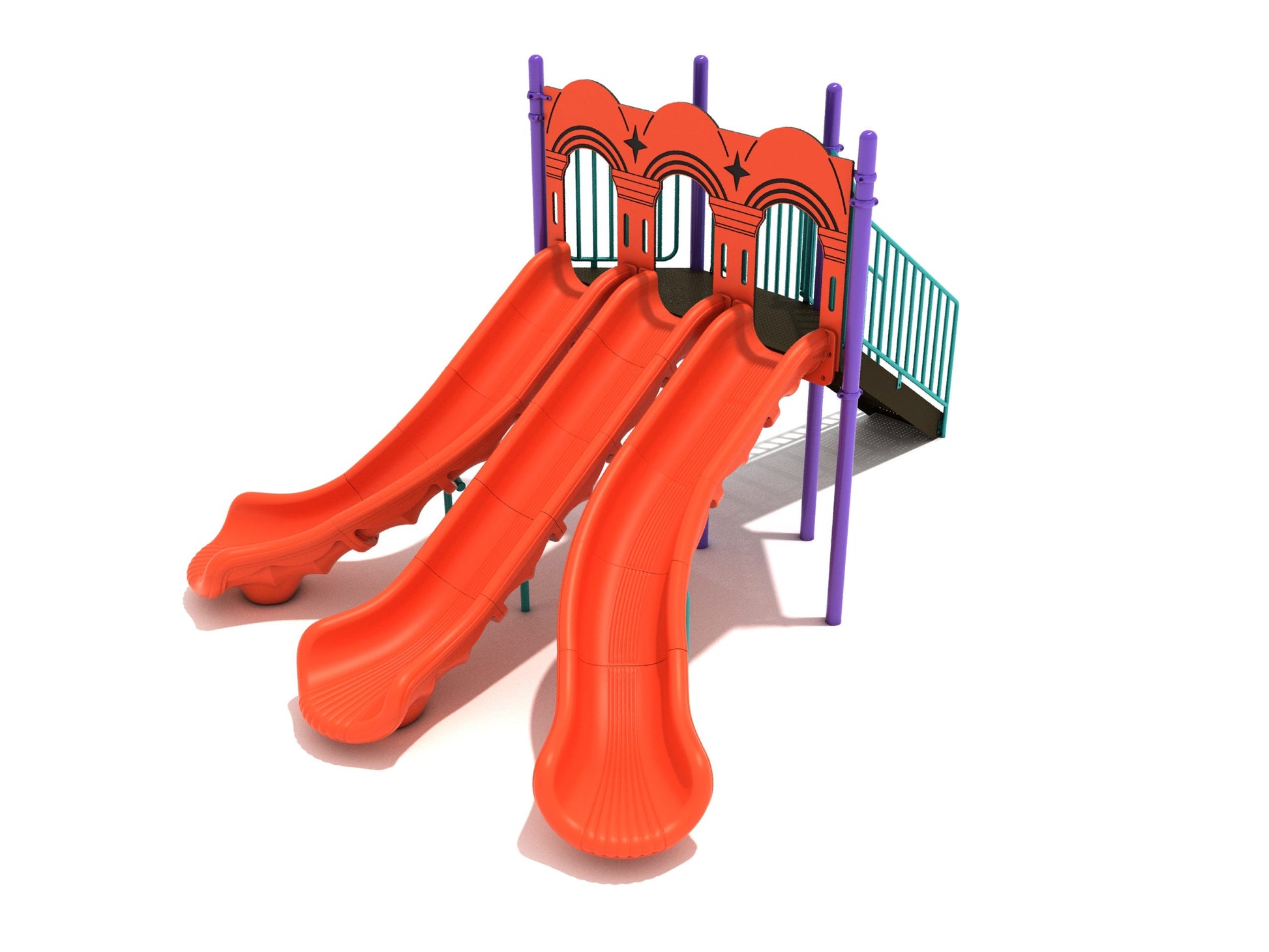 5 Foot Triple Sectional Split Slide