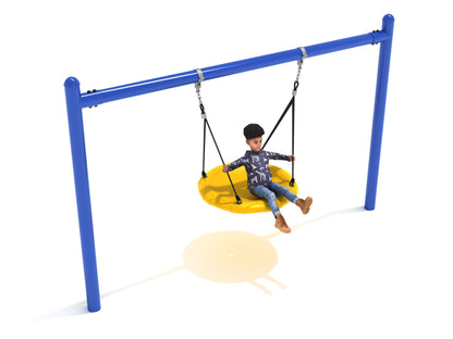 PSWNT002WSPB_Elite Series 5-inch Single Post Nest Swing 7 foot (with Kid)