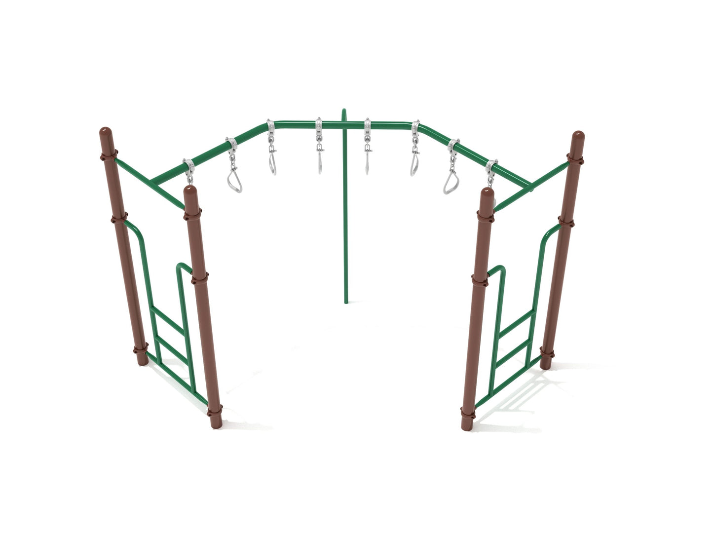 Freestanding 90-Degree Swinging Ring Ladder