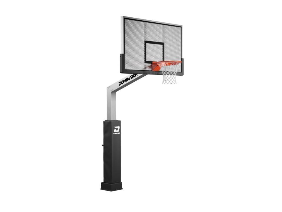 Dominator Pro 72″ Basketball Hoop – Shatterproof Aluminum Backboard