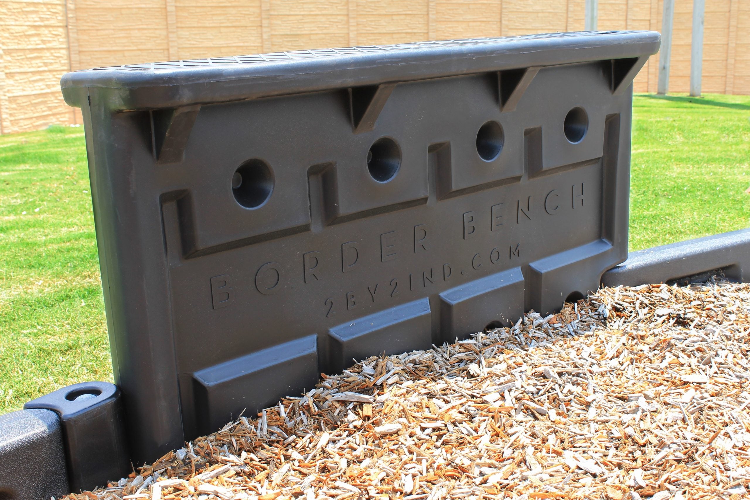 Border Ramp Playground Border Bench – Playground Equipment Professionals