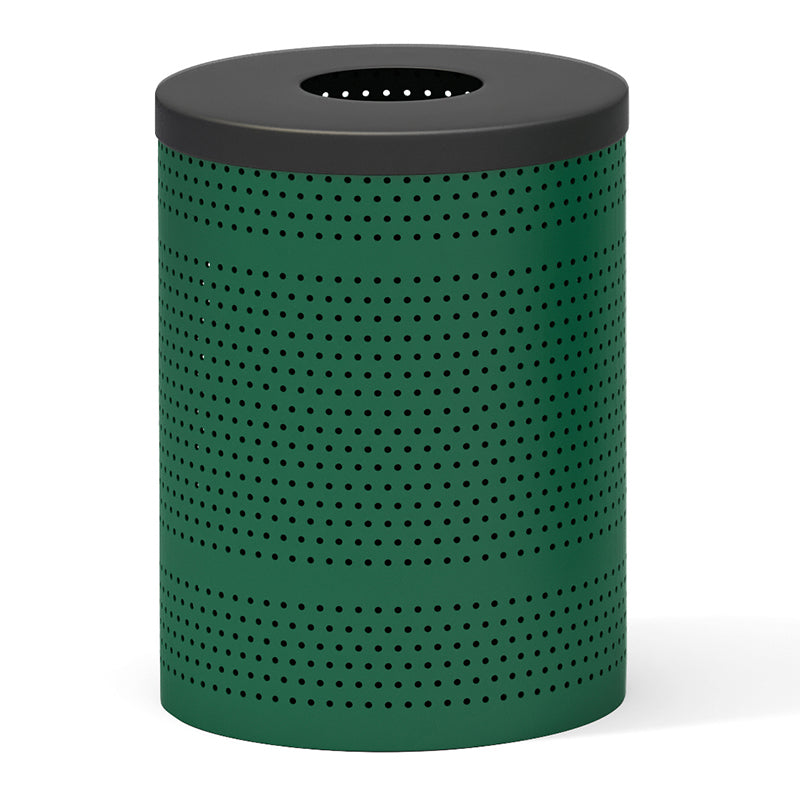 Trash Receptacle with Lid - QS72-21021-110 - manufacturer product view