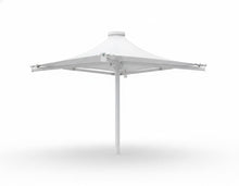Twilite 4 Point Shade Structure example; pictured size and colors may vary