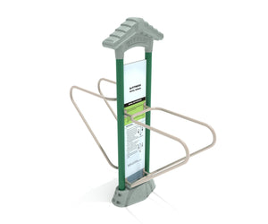 Fitness Rainforest Green/Tan