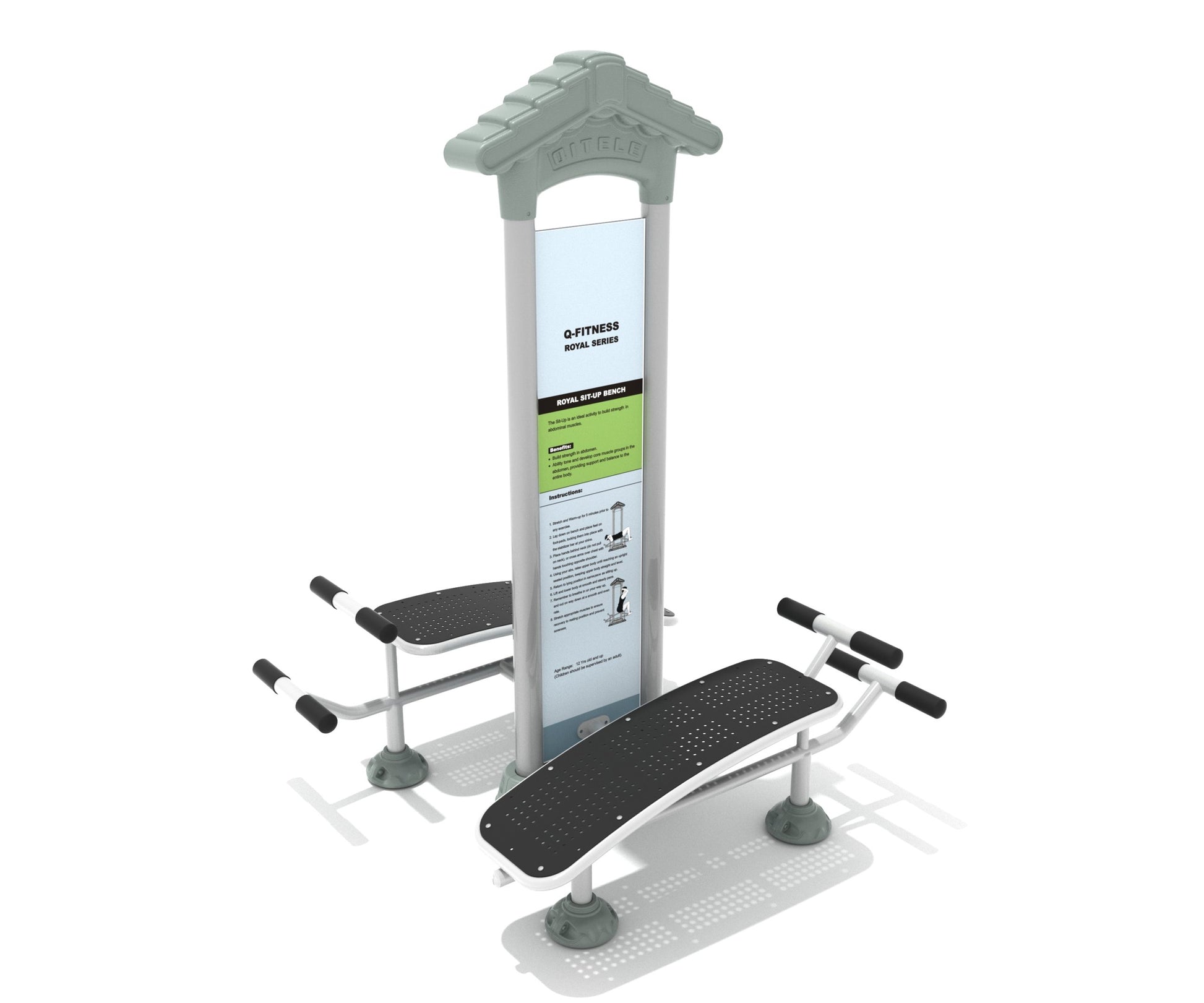 Royal Double Sit Up Bench