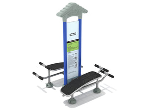 Fitness Cobalt Blue/Silver