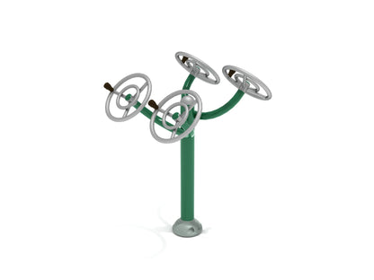 Double Station Arm Rotation