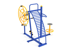 Fitness Pacific Blue/Yellow