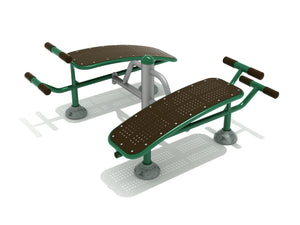 Fitness Silver/Rainforest Green