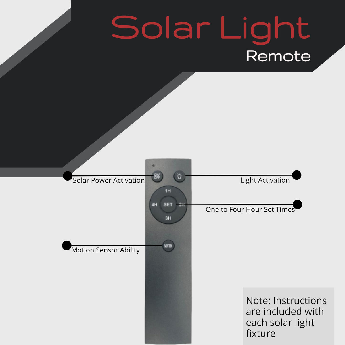 Dominator 100W LED Solar Light