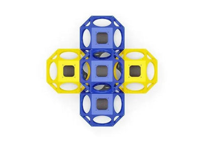 Ruby Qube Climbing Cube Cluster