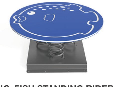 FISH STANDING RIDER