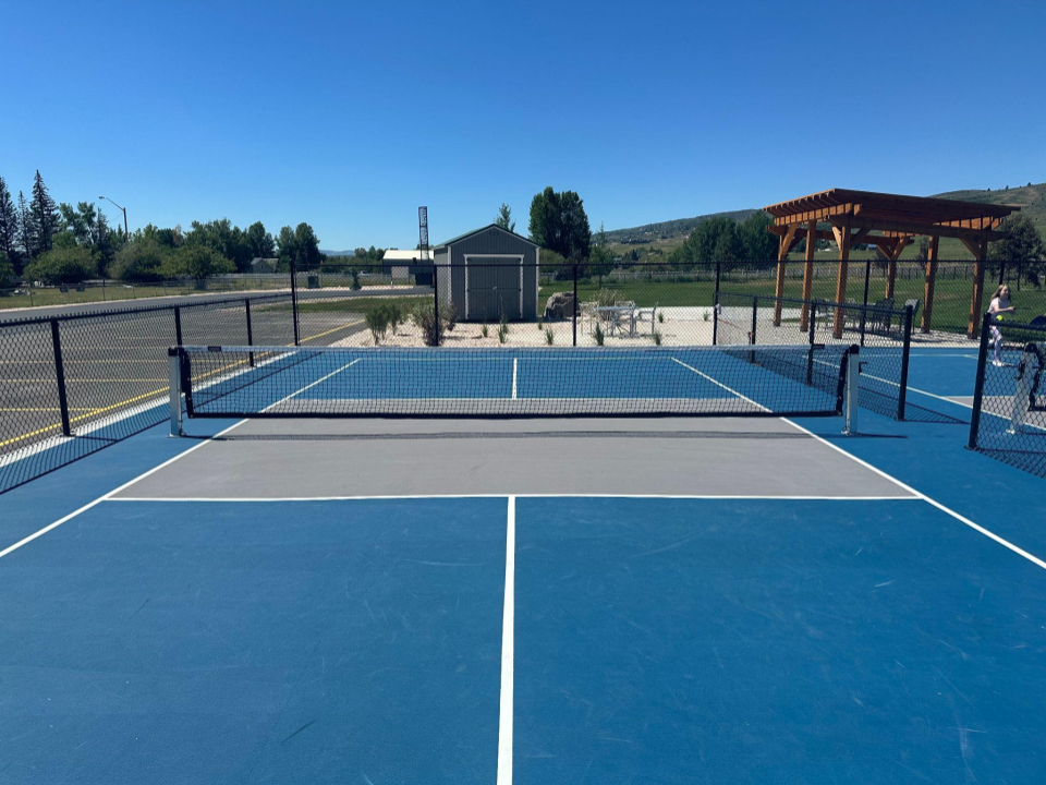 Dominator Surface Mount Pickleball Posts & Net Systems