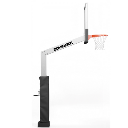 Dominator Pro 72″ Basketball Hoop – Shatterproof Aluminum Backboard