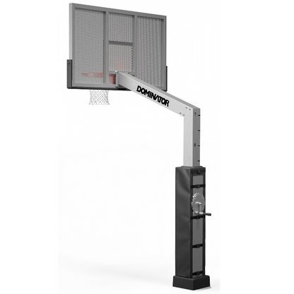 Dominator Pro 72″ Basketball Hoop – Shatterproof Aluminum Backboard